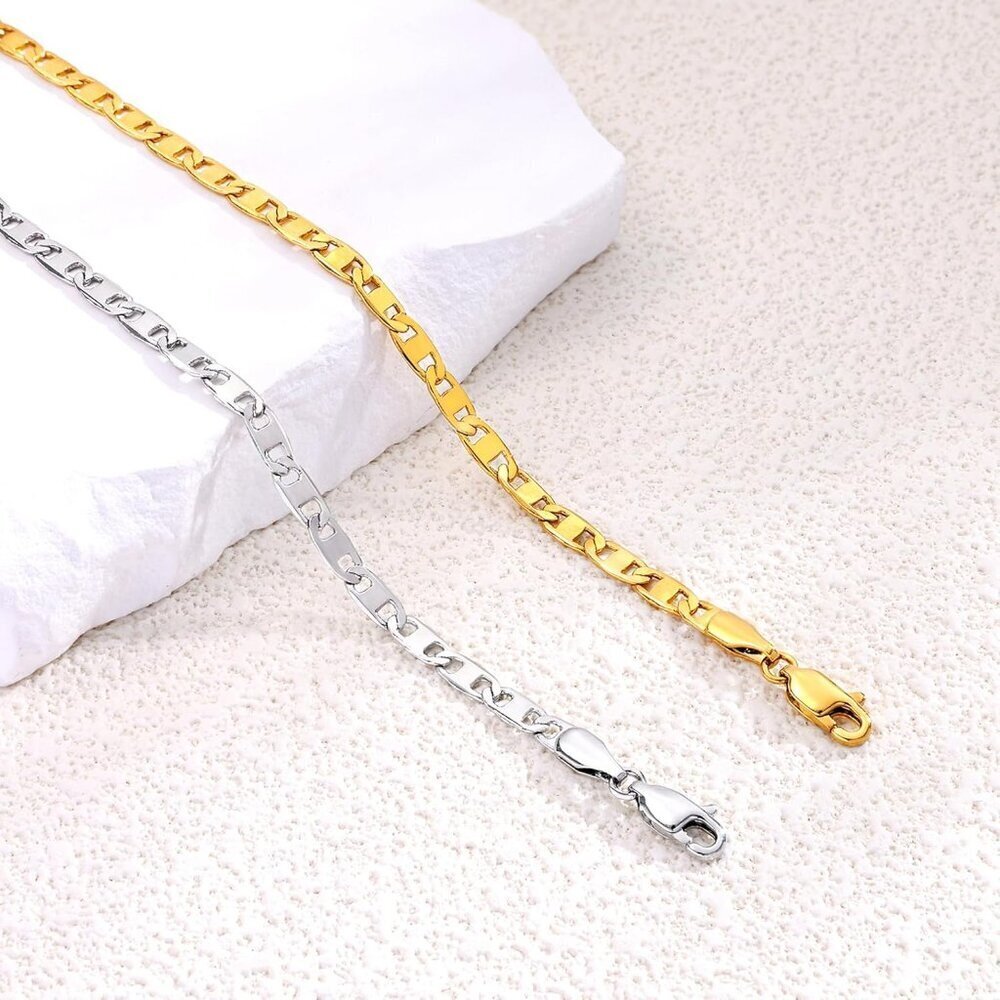Women’s Gold Plated Copper Anklet 10 Inch Waterproof Dainty Jewelry - Picture 5 of 9